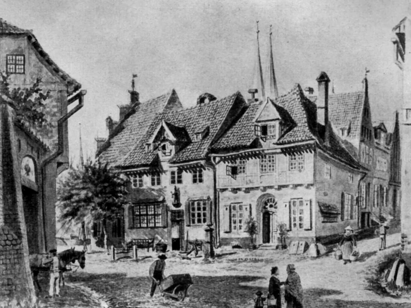 1817-Lorenz Schön - Via Lubecca